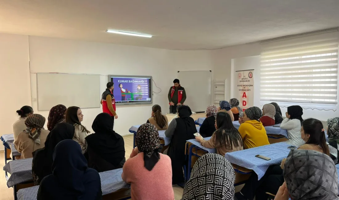 Yerköy Sosyal Hizmet Merkezi Müdürlüğü tarafından 1-7 Mart Yeşilay Haftası