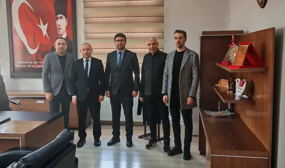 Türk Eğitim-Sen Yozgat İl Başkanı Mustafa Yılmaz ve beraberindeki heyet,