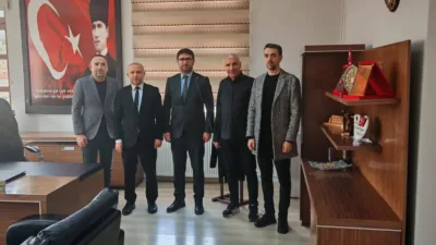 Türk Eğitim-Sen Yozgat İl Başkanı Mustafa Yılmaz ve beraberindeki heyet,