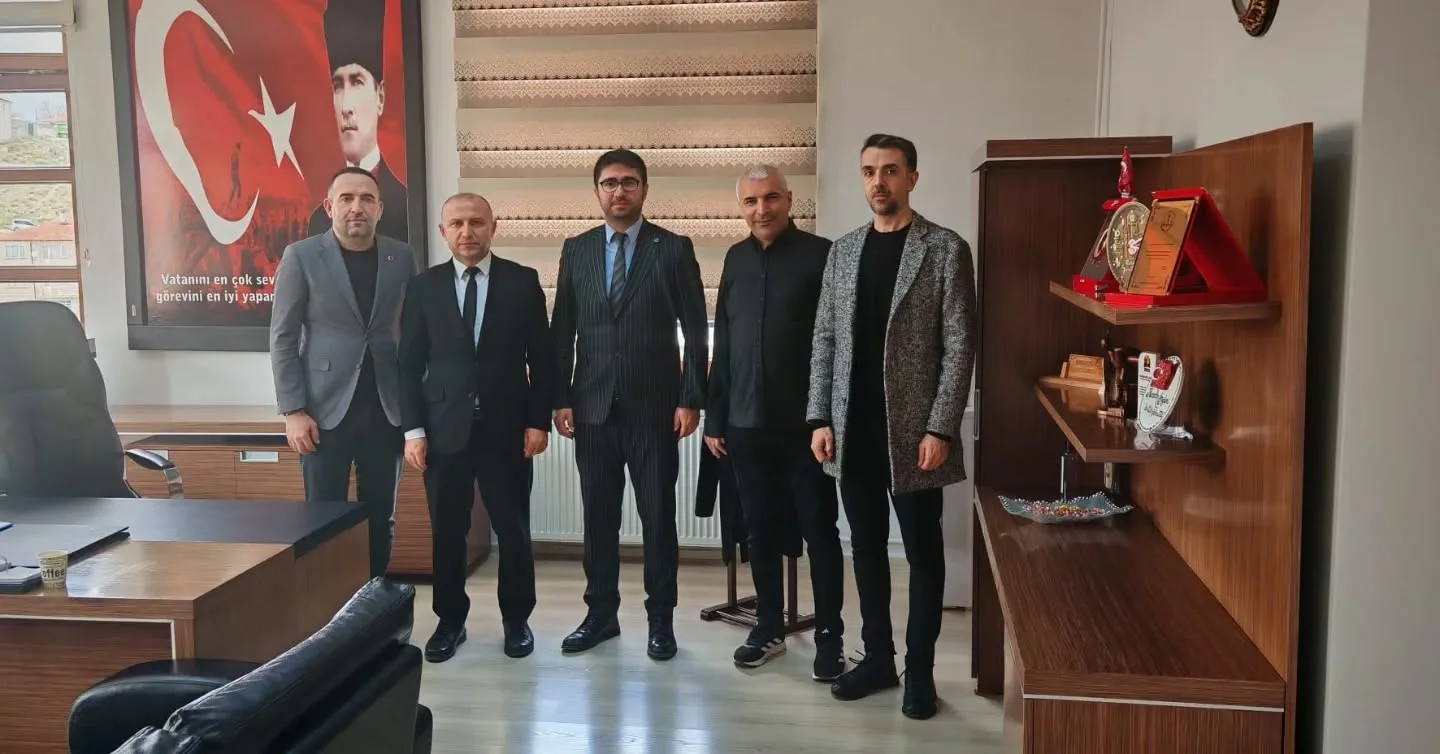 Türk Eğitim-Sen Yozgat İl Başkanı Mustafa Yılmaz ve beraberindeki heyet,