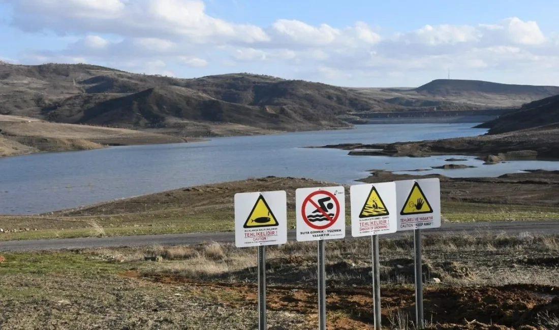 Yozgat’ın Sarıkaya ilçesi Karayakup beldesindeki Yahyasaray Barajı’nda su seviyesi hızla