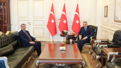 Yerköy İl Genel Meclisi Üyesi Osman Biçer, Vali Mehmet Ali