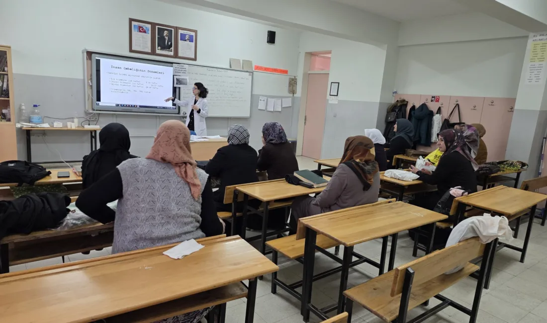 Yerköy İlçe Sağlık Müdürlüğü tarafından yürütülen Çocuk, Ergen, Kadın ve