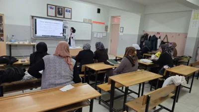 Yerköy İlçe Sağlık Müdürlüğü tarafından yürütülen Çocuk, Ergen, Kadın ve