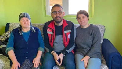 Yozgat’ta Sosyal Hizmetler ekipleri, SED hizmetinden yararlanan aileleri ziyaret ederek