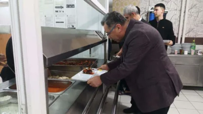 Yozgat İl Milli Eğitim Müdürü İsmail Altınkaynak, Yozgat Lisesi pansiyonunda