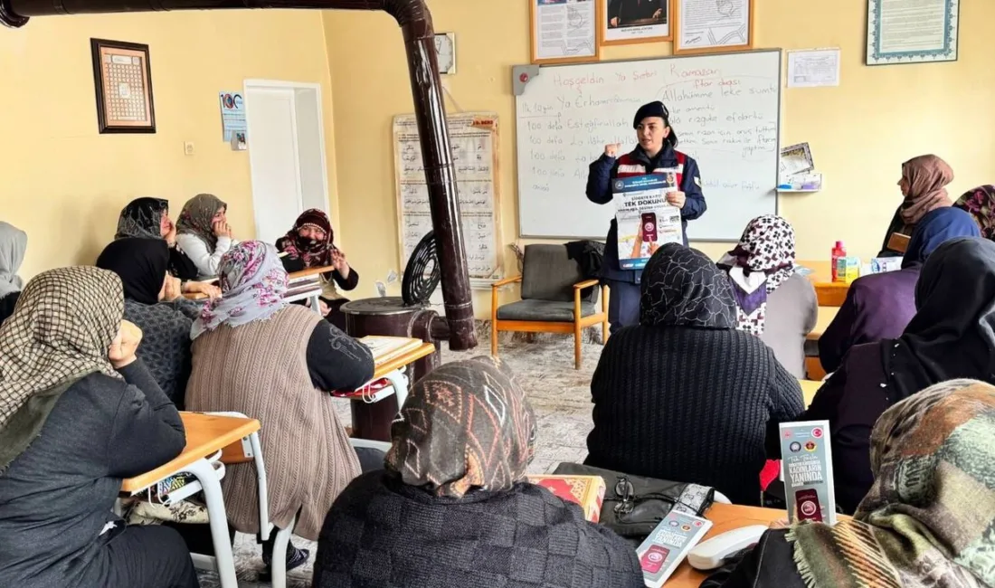 Yozgat İl Jandarma Komutanlığı, Divanlı köyünde kadına yönelik şiddetin önlenmesi