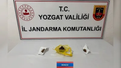 Yozgat İl Jandarma Komutanlığı, Sorgun ilçesinde uyuşturucu madde ile ilgili