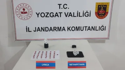 Yozgat’ın Yerköy ilçesinde jandarma ekipleri tarafından düzenlenen operasyonda uyuşturucu madde