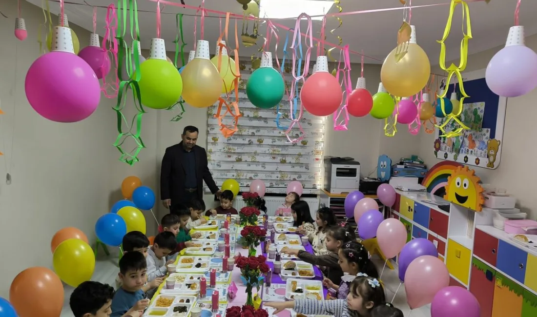 Yerköy İlçe Müftülüğü'ne bağlı Gültepe 4-6 Yaş Kur'an Kursu'nda, çocukları