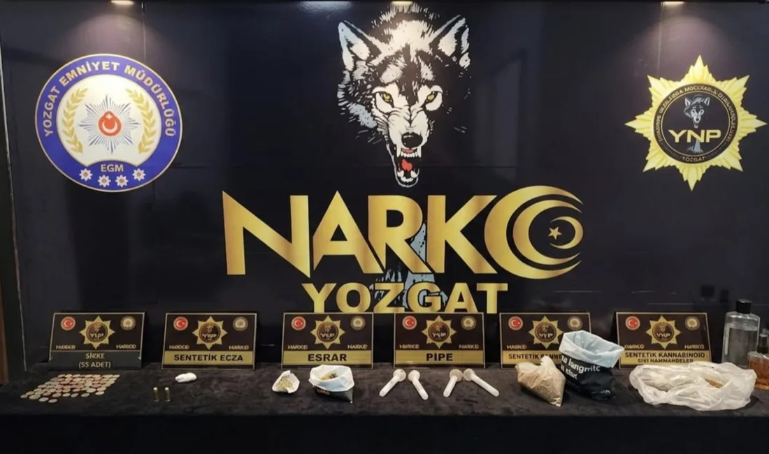Yerköy ilçesinde gerçekleştirilen uyuşturucu operasyonunda 5 şüpheli gözaltına alındı, satışa
