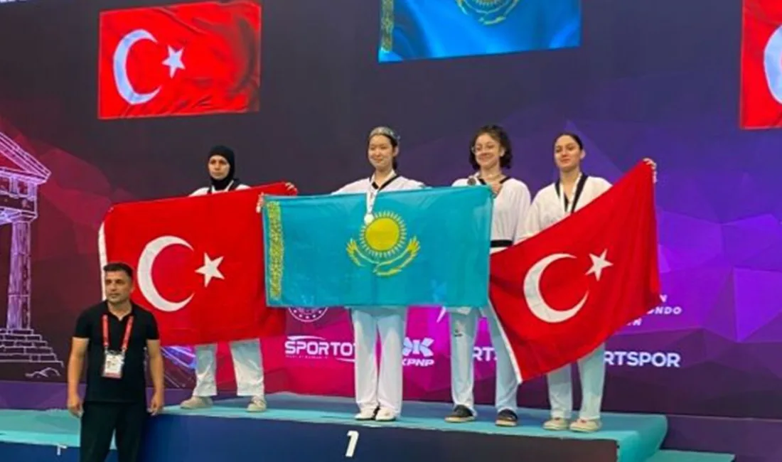Yerköylü sporcular, Antalya'da düzenlenen 13. Türkiye Open Taekwondo Turnuvası'nda bronz