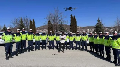 Yozgat İl Jandarma Komutanlığı, trafik güvenliğini artırmak amacıyla 41 trafik