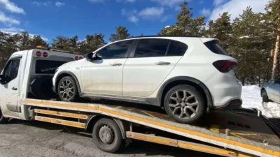 Yozgat İl Jandarma Komutanlığı ekipleri, Akdağmadeni'nde gerçekleştirdiği trafik denetiminde haciz