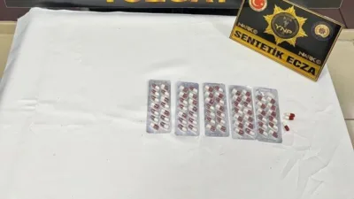 Yozgat'ta gerçekleştirilen narkotik operasyonunda bir şüphelinin aracında ve üzerinde toplam