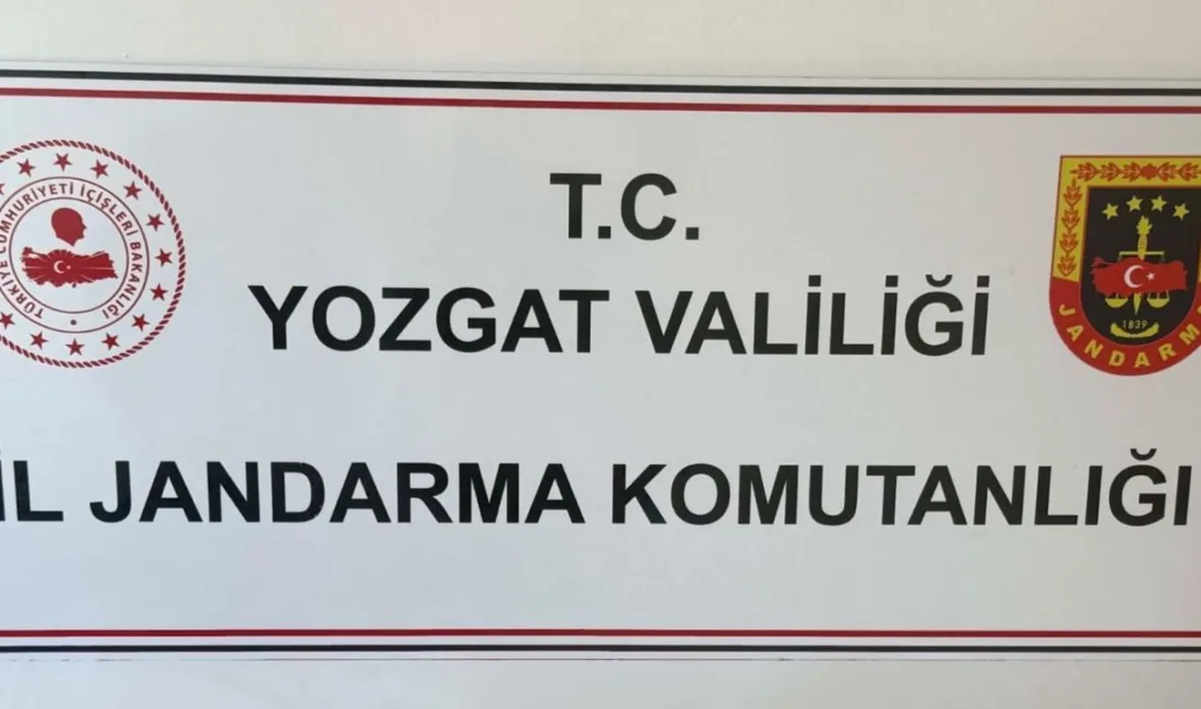 Yozgat'ın Çekerek ilçesinde jandarma ekipleri, ruhsatsız av tüfeği bulunduran iki