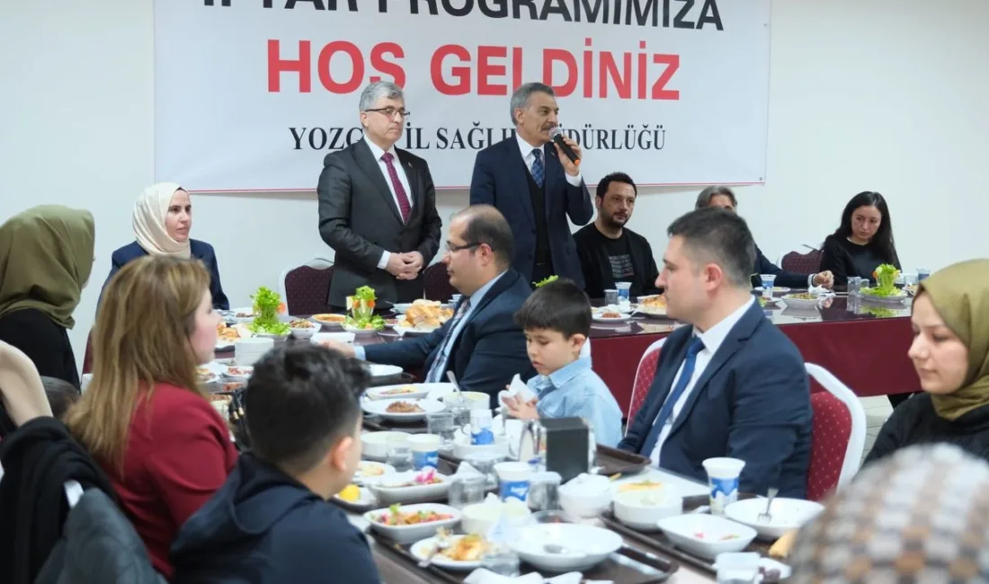 Yozgat Valisi Mehmet Ali Özkan, İl Sağlık Müdürlüğü tarafından düzenlenen