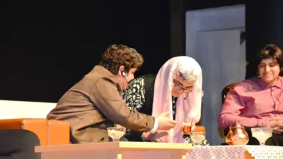 Yozgat Valiliği himayesinde düzenlenen tiyatro gösteriminde, Anadolu İmam Hatip Lisesi