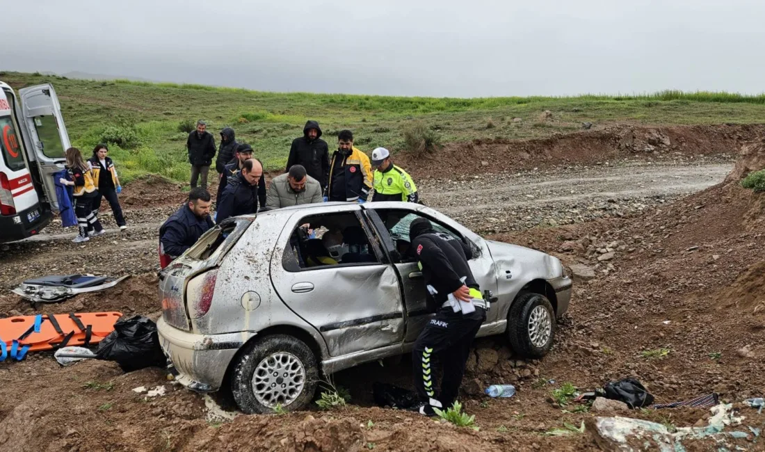 Ankara’dan Yerköy istikametine seyir halindeki otomobil, Molla Osman Türbe mevkiinde
