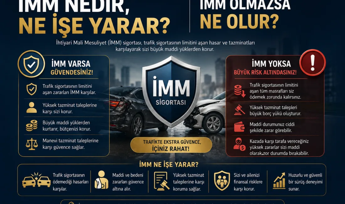 Trafikte yaşanan kazalar sadece araçlarda değil, aynı zamanda ciddi maddi