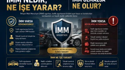 Trafikte yaşanan kazalar sadece araçlarda değil, aynı zamanda ciddi maddi