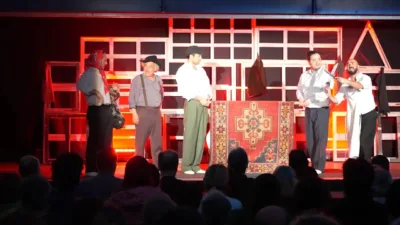 Devlet Tiyatroları'nın Vagon Sahnesi Projesi kapsamında tiyatro treni 4 Mayıs'ta