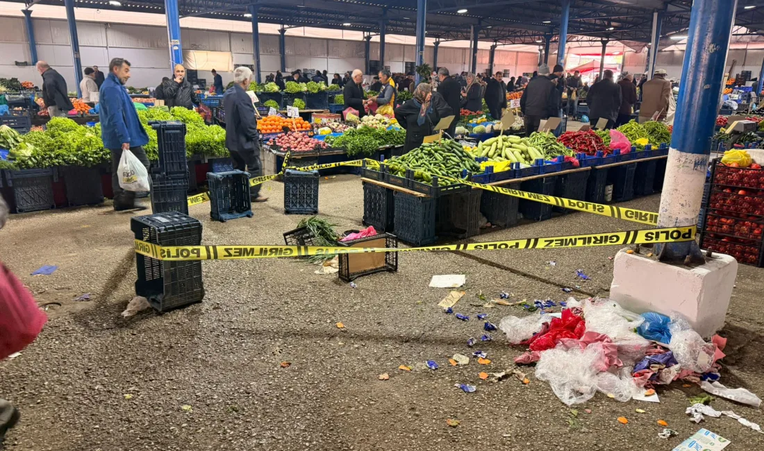 Yerköy ilçemizde kurulan pazar yerinde çıkan bıçaklı kavgada bir kişi