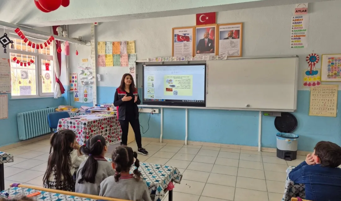 Yerköy İlçe Tarım ve Orman Müdürlüğü tarafından, okullarda gıda güvenliğini