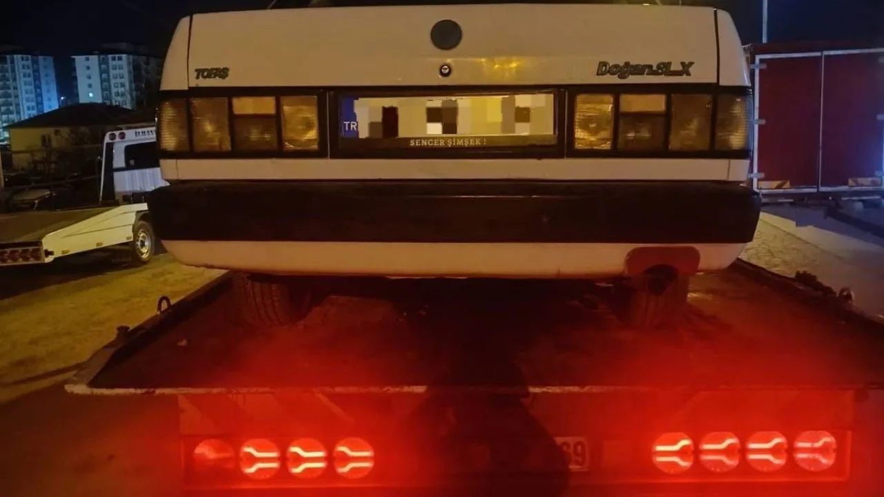 Yozgat İl Jandarma Komutanlığı, Sorgun ilçesinde modifiye egzozlu bir aracı