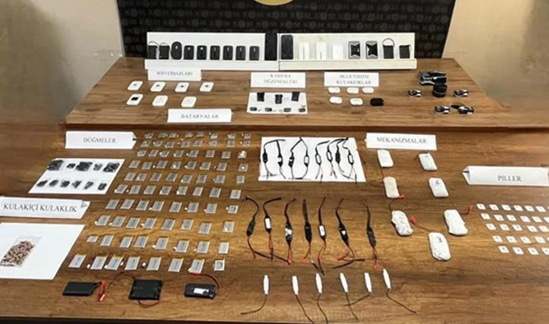 Ehliyet sınavlarında kopya çekmek için gizli bir ağ kuran suç