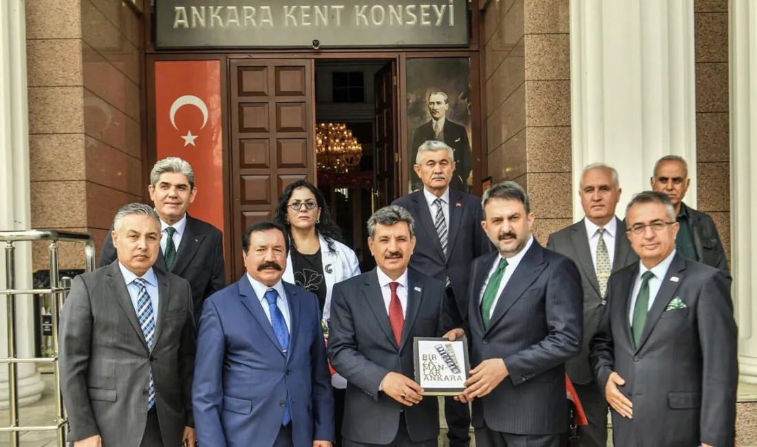 Türkiye İttifakı Partisi heyeti, Ankara Kent Konseyi Başkanı Halil İbrahim