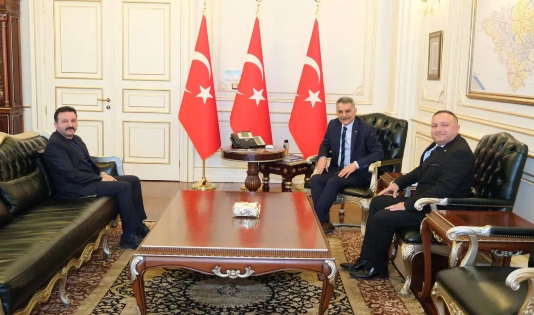 Ülkü Ocakları Yozgat İl Başkanı Fatih Akgül, Yozgat Valisi Mehmet