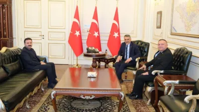 Ülkü Ocakları Yozgat İl Başkanı Fatih Akgül, Yozgat Valisi Mehmet