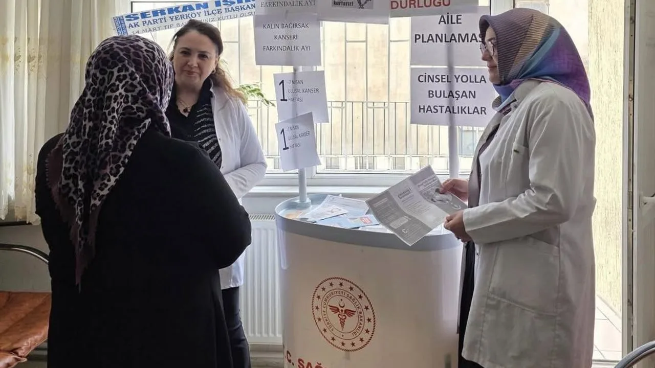 Yerköy İlçe Sağlık Müdürlüğü tarafından yürütülen Çocuk, Ergen, Kadın ve