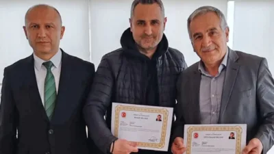 İlçe Milli Eğitim Müdürlüğü personeli, uzun yıllar hizmet veren Şef