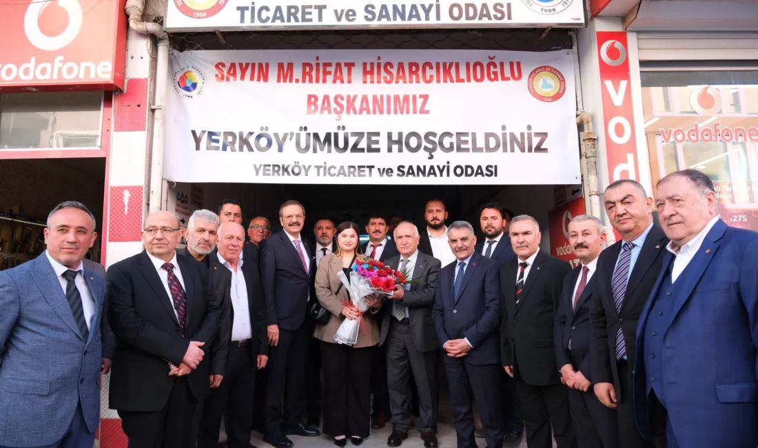 Yozgat’ın Yerköy ilçesinde düzenlenen toplantıda, Sera Organize Sanayi Bölgesi’nin tanıtımı