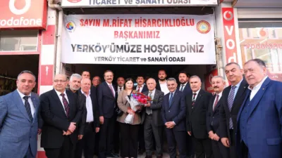 Yozgat’ın Yerköy ilçesinde düzenlenen toplantıda, Sera Organize Sanayi Bölgesi’nin tanıtımı
