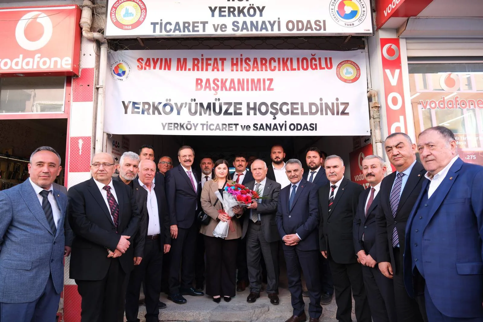 Yozgat’ın Yerköy ilçesinde düzenlenen toplantıda, Sera Organize Sanayi Bölgesi’nin tanıtımı