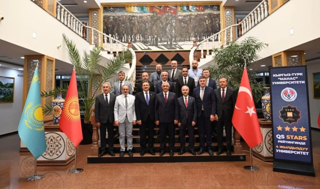 Yozgat Bozok Üniversitesi ile Kırgızistan-Türkiye Manas Üniversitesi arasında akademik iş