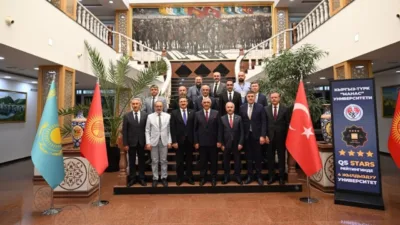 Yozgat Bozok Üniversitesi ile Kırgızistan-Türkiye Manas Üniversitesi arasında akademik iş