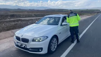Yozgat İl Jandarma Komutanlığı, trafik güvenliğini sağlamak amacıyla gerçekleştirdiği denetimlerde