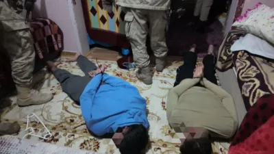 Yozgat'ta DEAŞ terör örgütüne yönelik düzenlenen operasyonda gözaltına alınan 5