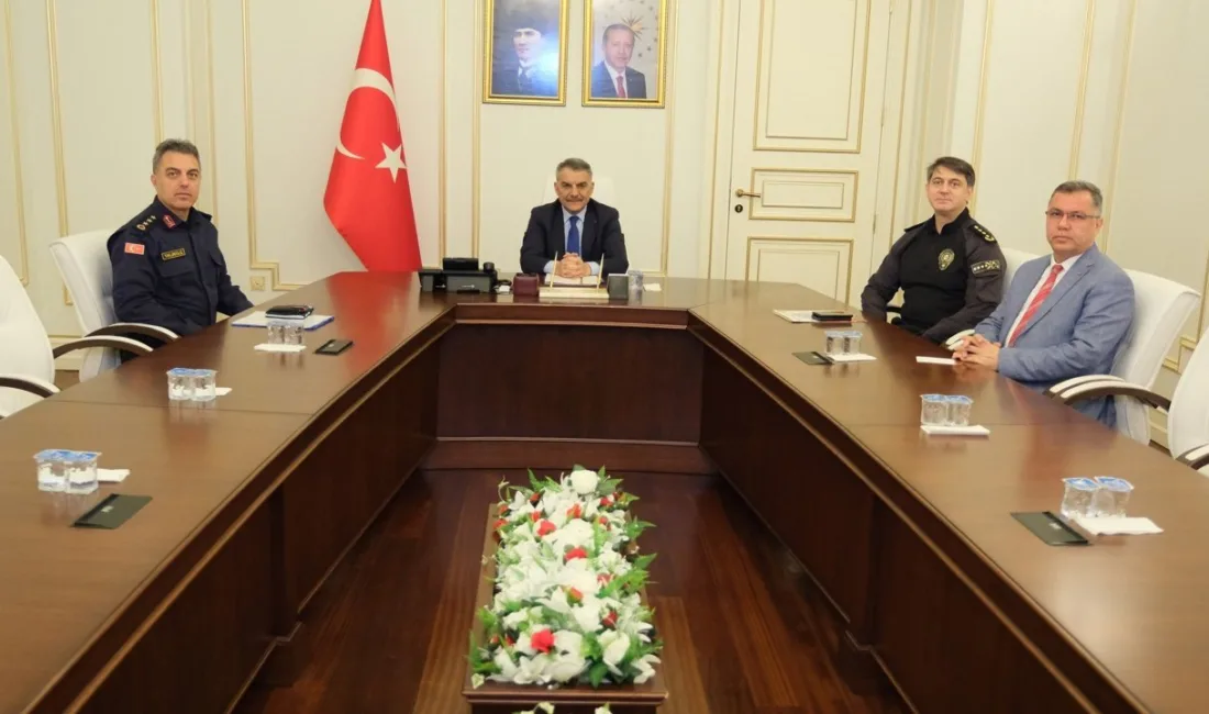 Yozgat genelinde eğitim yılının güvenli bir şekilde sürdürülmesi amacıyla Vali