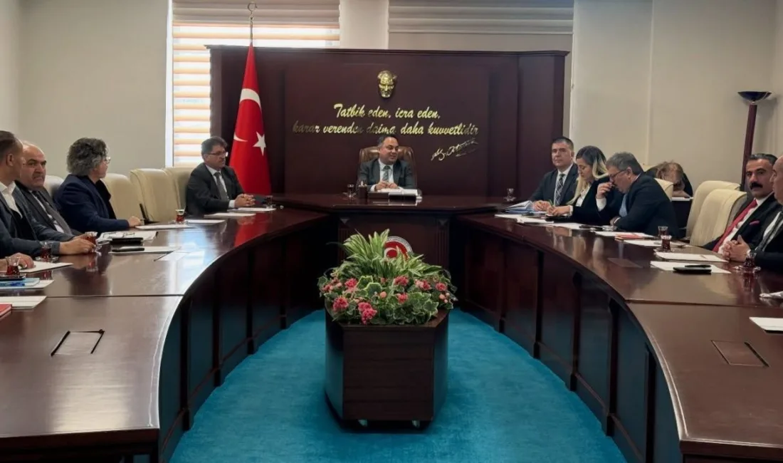 Yozgat’ta İl Tanıtım ve Geliştirme Kurulu Toplantısı, Vali Yardımcısı Türker
