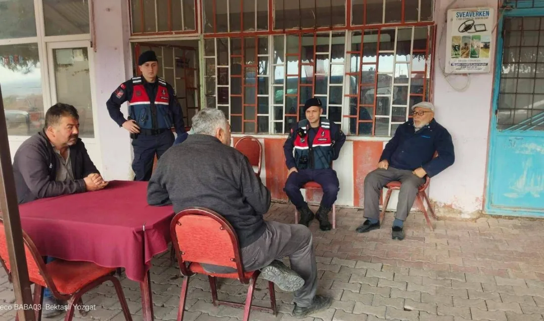 Yozgat İl Jandarma Komutanlığı, Bektaşlı köyünde vatandaşları telefon ve sosyal