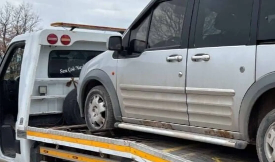 Yozgat'ın Sorgun ilçesinde jandarma ekipleri, haciz yakalamalı bir aracı ele