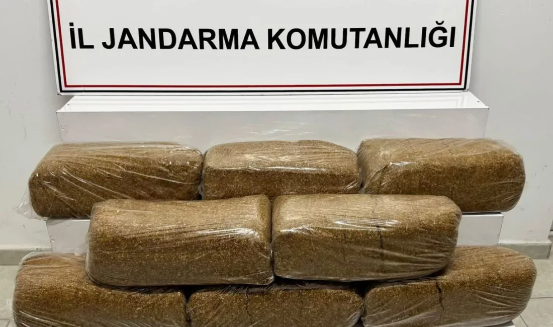 Yozgat İl Jandarma Komutanlığı, Boğazlıyan'da kaçak tütün satışı yapan iki