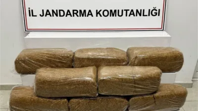 Yozgat İl Jandarma Komutanlığı, Boğazlıyan'da kaçak tütün satışı yapan iki
