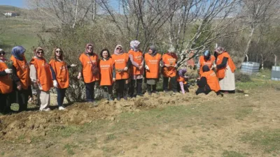 Kadın ve Demokrasi Vakfı Yozgat İl Temsilciliği tarafından düzenlenen lavanta