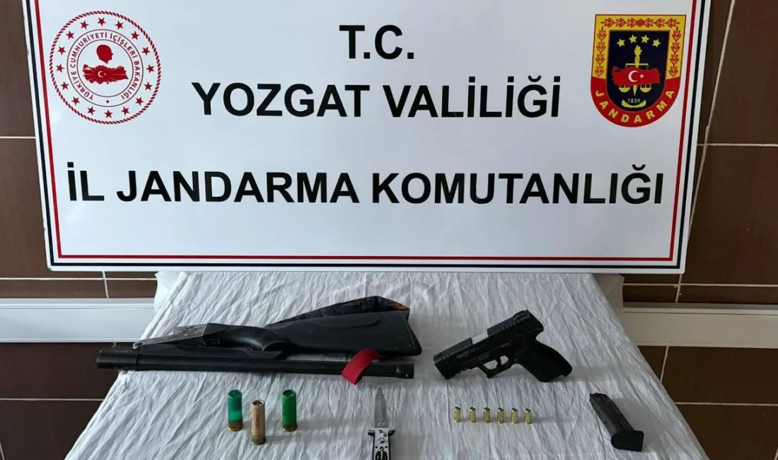 Yozgat'ın Sarıkaya ilçesinde meydana gelen silahlı kavgada bir kişi gözaltına